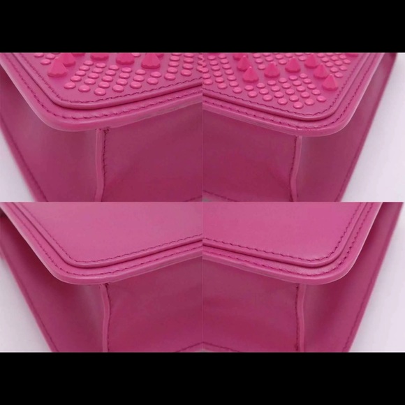 Auth BVLGARI Serpenti Chain Shoulder Bag Pink/Gold - Picture 9 of 12